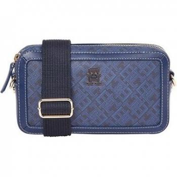 Bandolera de piel con logo Tommy Hilfiger