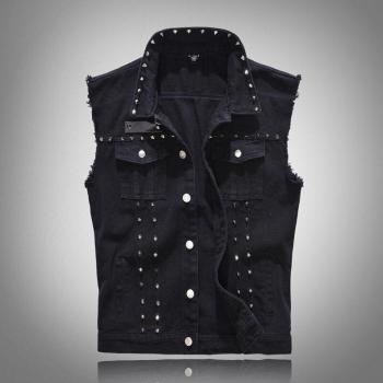 Chaqueta Vintage Punk Moto Black 4XL/5XL