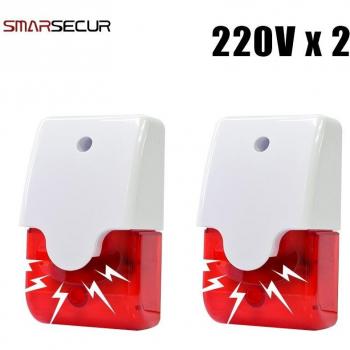 12V Wired Strobe Siren for GSM Alarm Systems