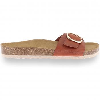Zullox Mules de Mujer en Color Naranja Bronce