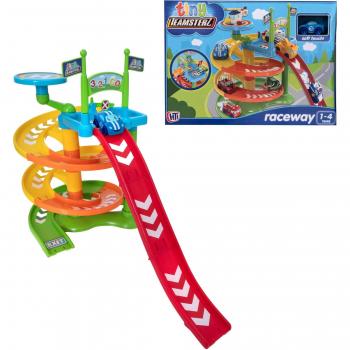 Tiny Teamsterz Spiral Raceway with Soft Touch Vehicle