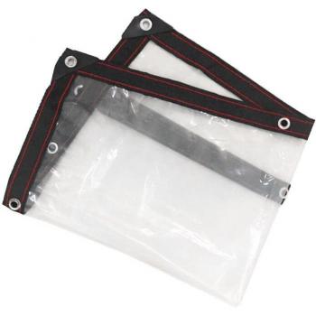 Wasserdichte Abdeckplanen Tarp transparent für Zelte und Schatten (2x2m bis 3x4m)
