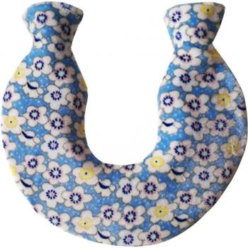 1400ml Heated U-Shaped Water Bag with Removable Fleece Cover for Winter