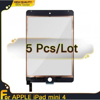 Digitalizador de Pantalla iPad Mini 4 A1538 / A1550 con Vidrio Exterior Certificado – Kit 5 Unidades