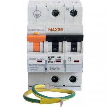 MAXGE Protector Combinado 2 Polos 40A