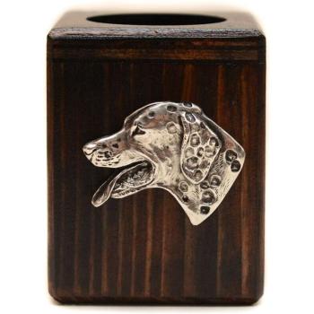Souvenir en Bois Dalmatien - Bougeoir Artisan