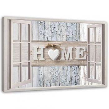 Finestra Cuore in Tela 120x80