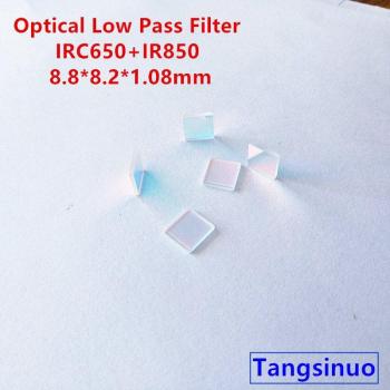 3PCS IR Coated Optical Low Pass Filter 8.8*8.2*1.08mm for Camera