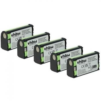 Set di 5 batterie NiMH 1500mAh per Sennheiser ew 312 e 322