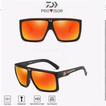 DAIWA Fishing Sunglasses - Men's Windproof Sports Glasses