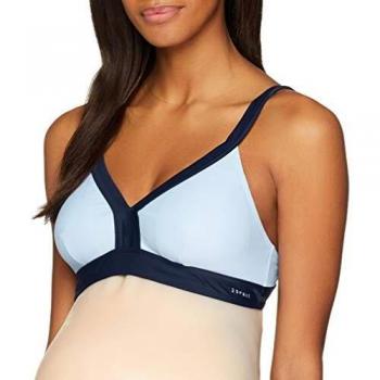 Espirit Pregnancy Maternity Bikini Top for Women in Light Blue 440 with Size 75B (Herstellergröße: XS/S)
