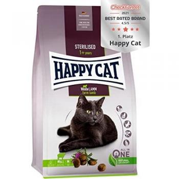 Happy Cat Sterilised Adult Weide Lamm 10kg