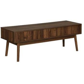 Mueble TV scandinavo 2 ante legno noce 115 cm