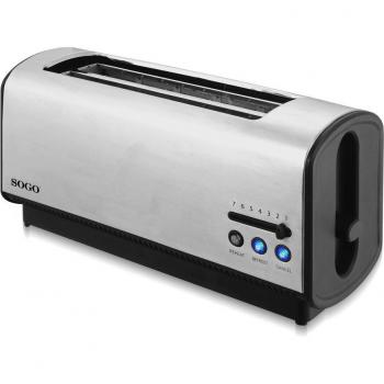 SOGO Tostapane acciaio inox 4 fette