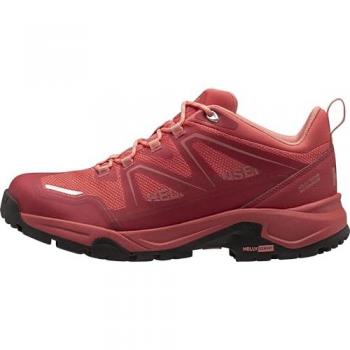 Helly Hansen Cascade Low Ht Hiking Shoes Sunset Pink / Poppy Red UK 7 female