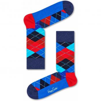 Happy Socks Classic Argyle Navy Baumwollsocken 36–40 – Damen & Herren