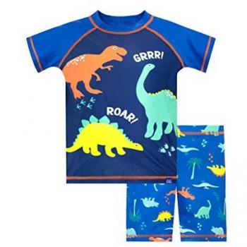 Harry Bear Junge Blaue Dinosaurier Top mit Shorts
