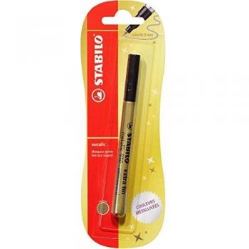 Marqueur déco STABILO metallic - blister 1 unité or