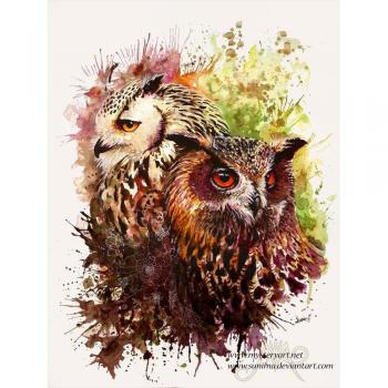 Pittura con Diamanti Animali Completa 20X30CM