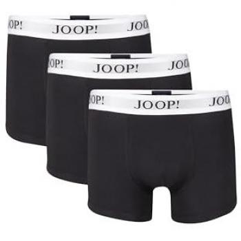 JOOP! Herrenboxershort 3er Pack Baumwolle – Schwarz