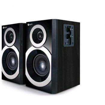 Reproduktor C‑TECH SPK‑310B 2.0 – drevený čierny