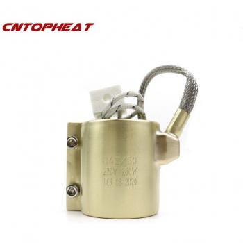 Electric Copper Barrel Extruder Brass Band Heater 220V 280W 42mm x 50mm