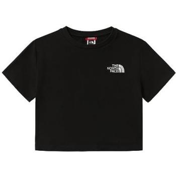 The North Face Maglietta Crop Donna – Nero/Bianco