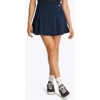 Minirock Tommy Jeans F&F Skirt EXT – Piqué Qualität, Fit & Flare