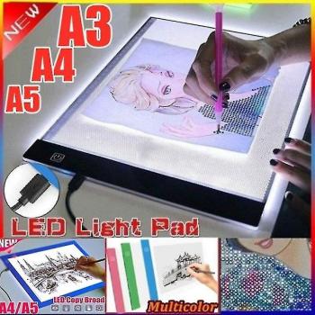 Set de Pintura de Diamantes y Tabla Iluminada Dimmable