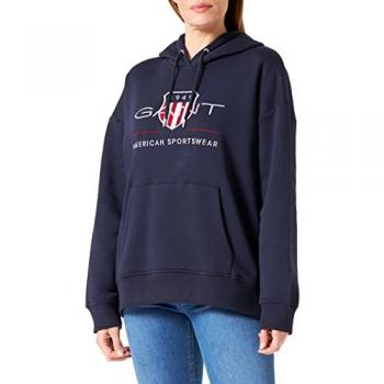 Sudadera con Capucha GANT Mujer - Regular Archive Shield Hoodie
