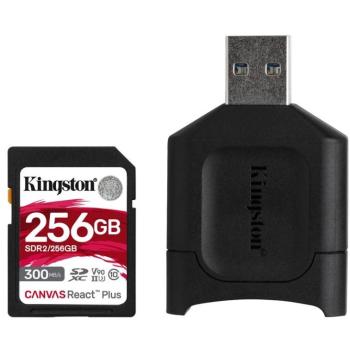 Kingston SDHC 256 GB Canvas React Plus