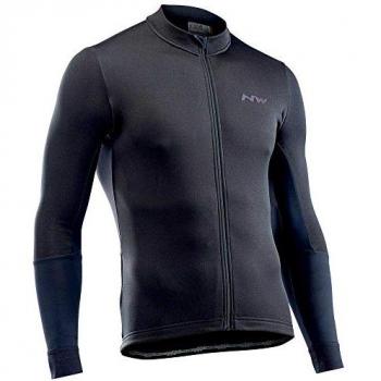 Maglia invernale Northwave Extreme Polar Polartec manica lunga nera XXL