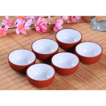 Purple Puer Clay Teacups