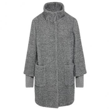 S. Oliver Giacca Donna Outdoor Grigio 36 Maniche Strickbündchen