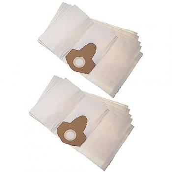 Sac de remplacement VHBW compatible avec AquaVac 58120205 Boxter 20 S - Papier, volume de 20 L, dimensions 31 cm x 18,5 cm (lot de 10)
