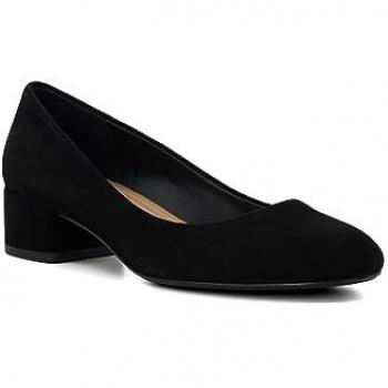 Wide Fit Bracket Suede Court Shoes