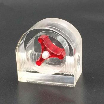 G1/4 Thread 2-Way Flow Meter for PC Cooling