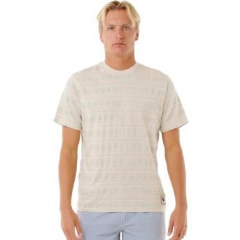 Rip Curl Maglietta A Maniche Corte Swc Stripey Vintage White L