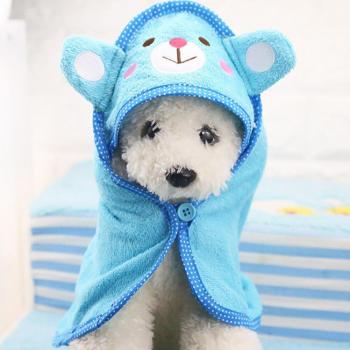 Cozy Pet Bathrobe for Dogs and Cats