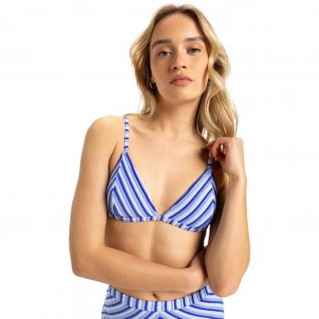 Roxy Bikini Top Party Wave 2 Azul Oscuro Claro Mujer - XL
