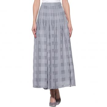White Elegance Maxirock von Alba Moda für Damen – Größe 38