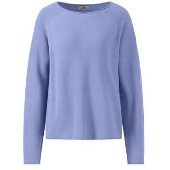 FYNCH-HATTON Damen Strickpullover, unifarben, mit Knopfleiste