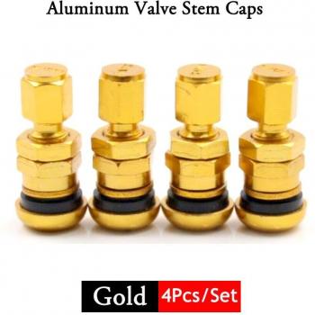 Aluminum Valve Stem Caps – 4 Pack