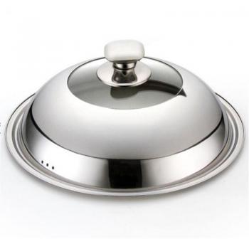 Universal Stainless Steel Wok Cover
