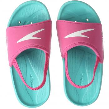 Speedo Atami Sea Squad Slide IF, Zapatos de Playa y Piscina Unisex Niño, Rosa