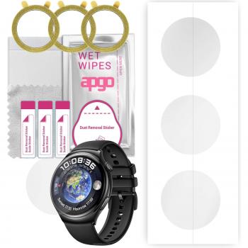 Pantalla Protectora Hidrogel APGO 3x para Huawei Watch 4 – Fácil Instalación y Precisión