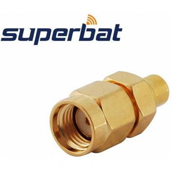 SMA to MCX RF Adapter Set - 5 Pack, RP-SMA Male to MCX Female Straight Connectors