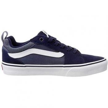 Vans Filmore Sneakers Bleus en Daim 44½ pour Hommes
