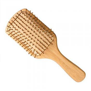 Wooden Handle Hair Comb