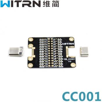 CC001 Conector Tipo‑C Bus‑to‑Bus – Placa de Prueba Accesorio